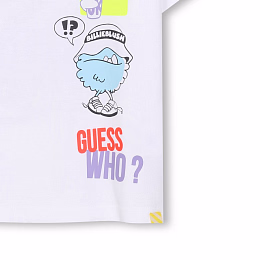 Футболка Guess Who? от бренда Billieblush Белый