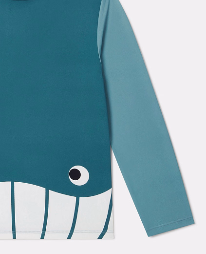 Лонгслив Whale Graphic от бренда Stella McCartney kids