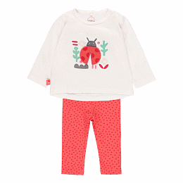 Лонгслив Ladybug и леггинсы от бренда Boboli