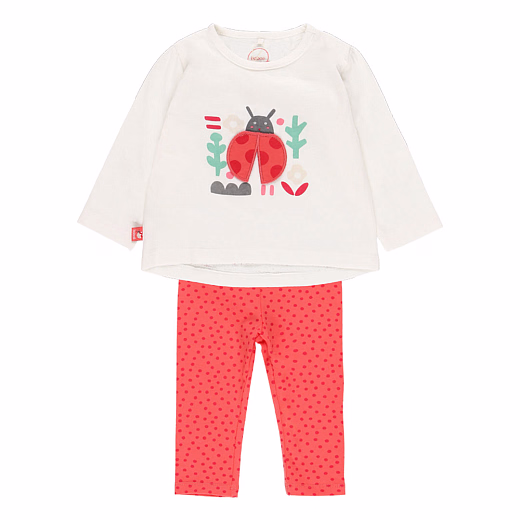 Лонгслив Ladybug и леггинсы от бренда Boboli