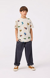 Футболка Roxo Vibrant Frogs от бренда MOLO Молочный