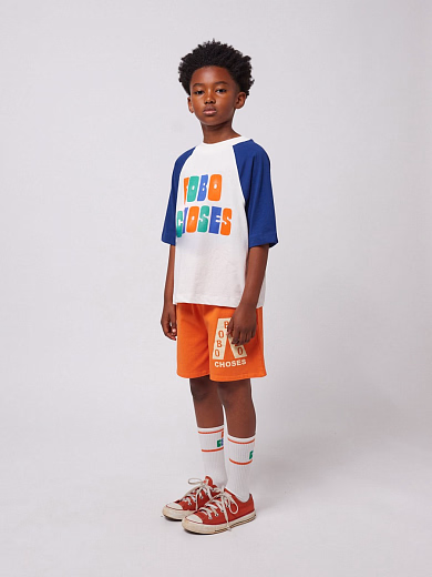 Шорты Orange Podium от бренда Bobo Choses