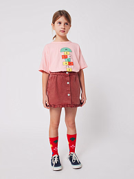 Футболка Hopscotch от бренда Bobo Choses Розовый
