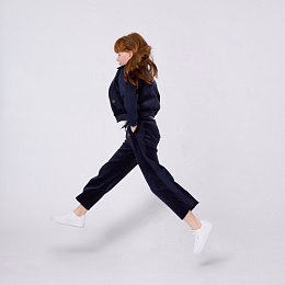 Брюки Navy Velvet от бренда SONIA RYKIEL