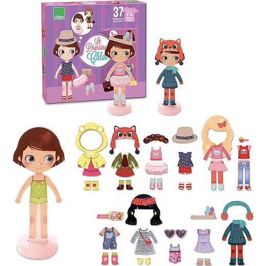 Игра-одевалка Гардероб Хлои от бренда Vilac
