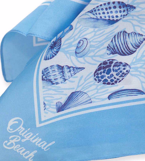 Платок с принтом ракушек от бренда Original Marines