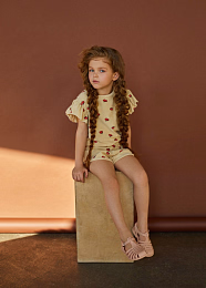 Комбинезон Apple Print от бренда Sproet & Sprout