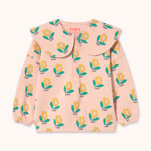 Свитшот Yellow daisies от бренда Tinycottons