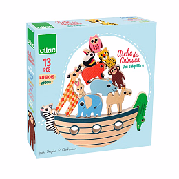 Игра-балансир Ковчег с животными от бренда Vilac
