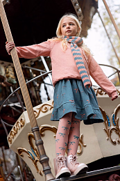 Юбка Ruffle Bow Print от бренда Sproet & Sprout