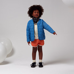 Куртка FRIENDLY WHALE Ultimate grey Azure blue от бренда Gosoaky