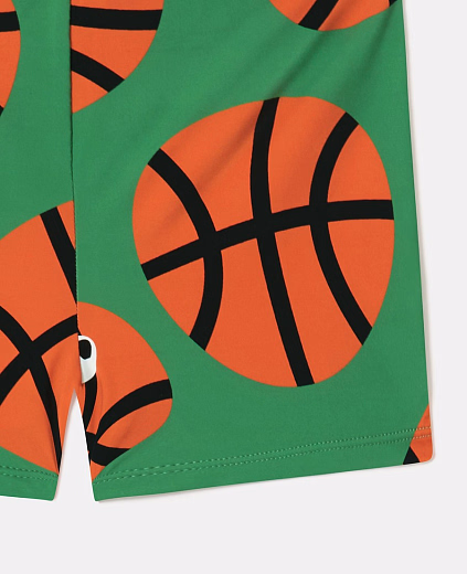 Шорты купальные Basketball Print от бренда Stella McCartney kids