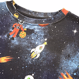 Свитшот Monti Space Holiday,р.104 от бренда MOLO