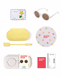 Очки KIDS Round Sunglasses-Citrus Garden-Citrus Grove от бренда Olivio and Co