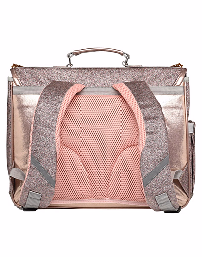 Портфель Medium Froufous Glitter Cooper Pink от бренда Caramel et Cie
