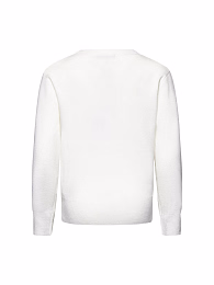 Джемпер White Flowers от бренда Trussardi