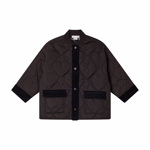 Куртка стеганная Hearts от бренда Stella McCartney kids