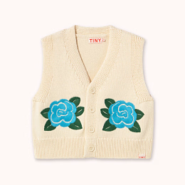 Жилет Blue roses от бренда Tinycottons