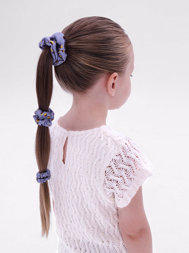 Набор шелковых резинок для волос «Коса до пояса» мимозы от бренда Kosa do Poyasa