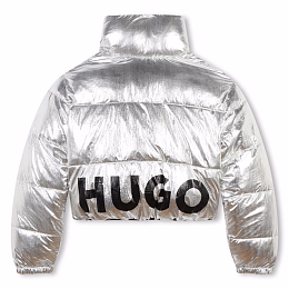 Куртка укороченная двусторонняя Monogram от бренда HUGO