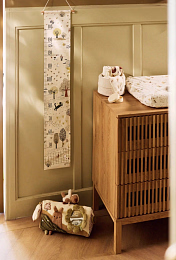 Ростомер на стену Котик в парке от бренда Jollein