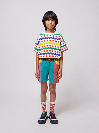 Шорты Color block от бренда Bobo Choses