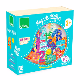 Магниты Цифры от бренда Vilac