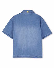 Рубашка с коротким рукавом DOUBLE STONE+BLEACH от бренда Billieblush