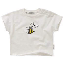 Футболка Bee mini от бренда Sproet & Sprout Белый