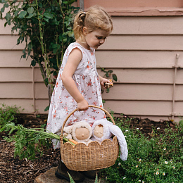 Плетеная корзинка Цветок Natural от бренда Olli Ella