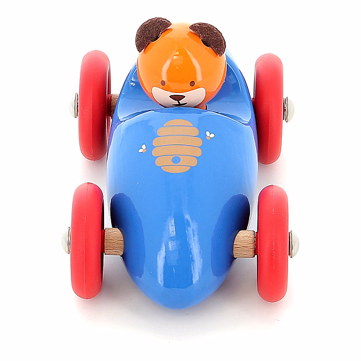 Машина Boizoos c Мишкой от бренда Vilac