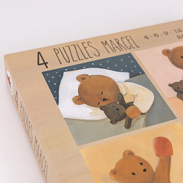 Пазл "Мишка Марсель" от бренда Egmont Toys