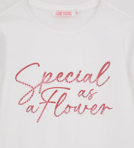 Лонгслив Special as a flower от бренда Original Marines