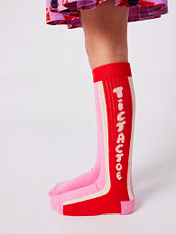 Гольфы Tic Tac Toe pink от бренда Bobo Choses