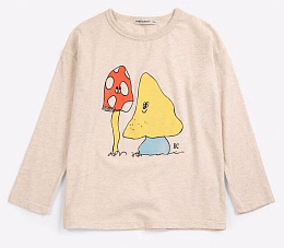 Лонгслив cream Mush Monster Duo от бренда Bobo Choses