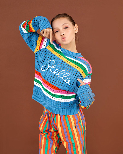 Штаны Multicolor stripes от бренда Bobo Choses