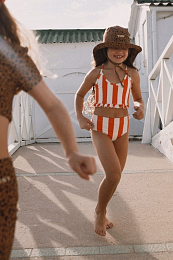 Бикини Orange stripes от бренда Tinycottons