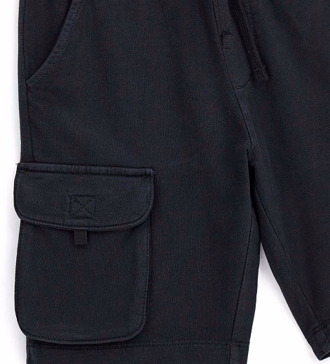 Шорты карго черного цвета от бренда Original Marines