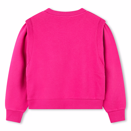 Свитшот "Тигриный рык" цвета фуксия от бренда Kenzo