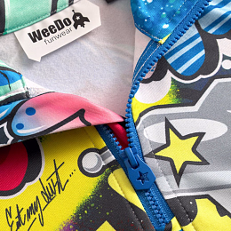 Лонгслив Cosmo Sprayprint от бренда WeeDo