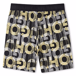 Шорты Black Yellow Logo от бренда HUGO