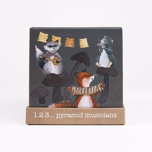 Кубики со счетом "Музыканты" от бренда Egmont Toys