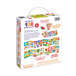 Маленькая библиотека Первые 100 слов от бренда Banana Panda