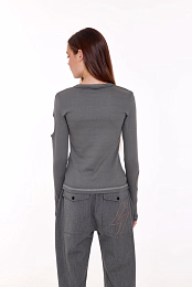 Лонгслив California Grey от бренда Stormies