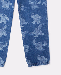 Джинсы Monster Print от бренда Stella McCartney kids