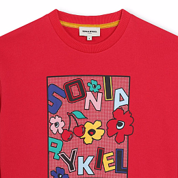 Свитшот с принтом от бренда SONIA RYKIEL
