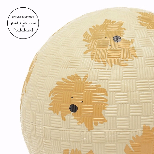 Мяч Doggy pattern 12 см от бренда RATATAM KIDS