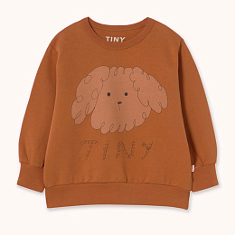 Свитшот CURLY DOG от бренда Tinycottons