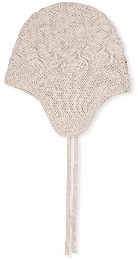 Шапка Gill Solid angora cream от бренда Mini A Ture