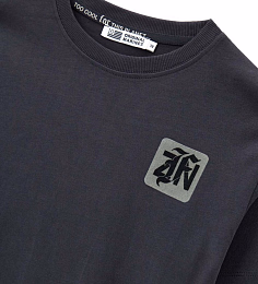 Лонгслив с констрастными рукавами от бренда Original Marines